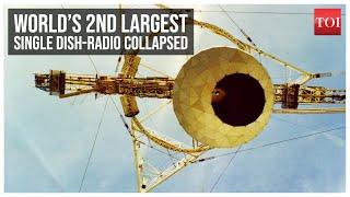 Arecibo Observatory: World's 2nd largest single dish-radio collapsed in Puerto Rico