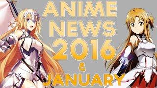 Anime Related News for Half of 2016 -KohzzyJo