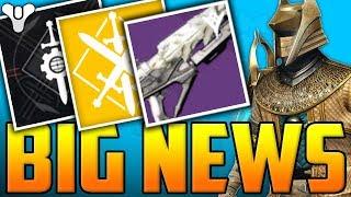 Destiny 2 - We Needed This, D2 needed This! BIG NEWS - Vault Space, Nightfall Exclusive Loot & More