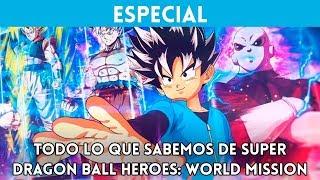 SUPER DRAGON BALL HEROES: WORLD MISSION (SWITCH, PC) TODO lo que SABEMOS