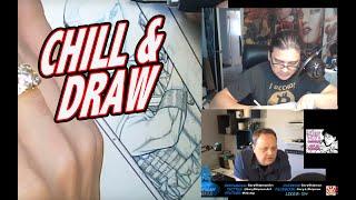 Chillin' Draw. Live art stream With Gary Shipman and Ethan Van Sciver