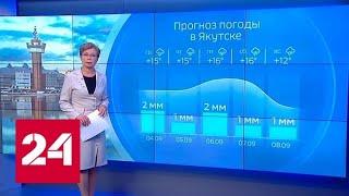Лена обмелела: дно реки возле Якутска будут углублять - Россия 24