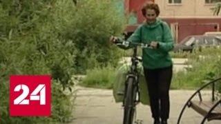 Пенсионерка из Твери 30 лет путешествует по России на велосипеде - Россия 24
