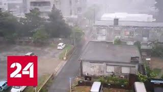 В Китае объявлен наивысший уровень опасности в связи с приближением тайфуна "Лекима" - Россия 24