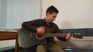Димон жжет на гитаре песня про войну