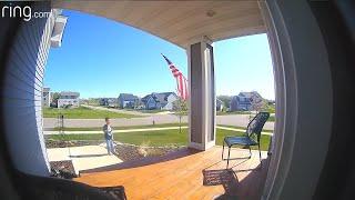 Son Shares a Patriotic Moment With Dad | Neighborhood Stories