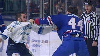 Бои КХЛ: Артюхин против Рыспаева / KHL Fights: Artyukhin VS Ryspayev
