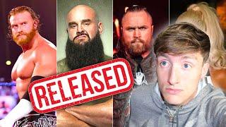 WWE RELEASES BRAUN STROWMAN, ALEISTER BLACK + MORE!
