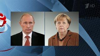 Ситуацию в Белоруссии обсудили по телефону Владимир Путин и Ангела Меркель.