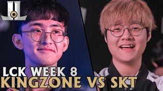 SKT vs Kingzone: Can the Win Streak Continue? | LCK Summer Week 8 Highlights