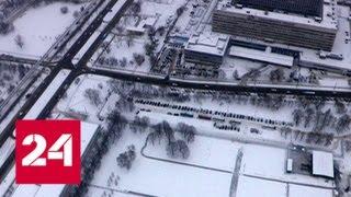 В Москве и области сильный снегопад вызовет гололедицу и заносы - Россия 24