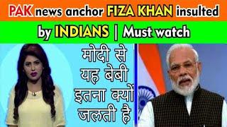 Fiza khan ka ran** rona, rohit sharma insults news anchor fiza khan | pakistan media on india latest