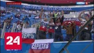 Сборные России и Египта приехали на стадион в Санкт-Петербурге - Россия 24