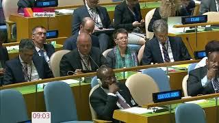 Глава российского МИДа выступил на сессии Генассамблеи ООН в Нью Йорке