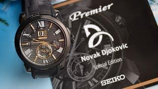 Обзор Seiko SNP145P1 Kinetic Premier Novak Djokavic / Модель 2017 года