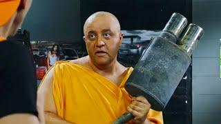 Жесть на сто, монах с трубой проучил механиков | Смешные видео приколы 2020 от На Троих
