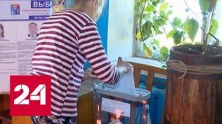 Досрочное голосование на Магадане: бюллетени доставляют на вертолете - Россия 24