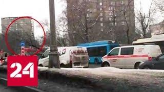 Гигантская пробка на Ярославском шоссе: дублер оказался перекрыт деревом - Россия 24