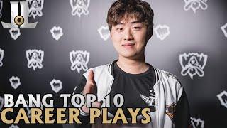 Bang Top 10 Career Plays | Lol esports