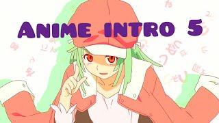 Free anime intro/Аниме интро без текста (She doesn't mind)