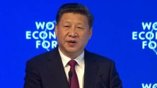 Davos 2017 - Opening Plenary with Xi Jinping, President of the Peoples Republic of China