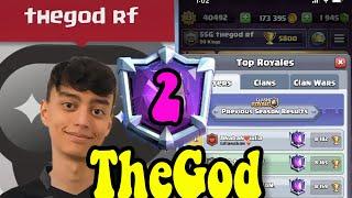 Thegod GRAVEYARD 8182 TROPHIES PUSHING TOP 2 GLOBAL - CLASH ROYALE