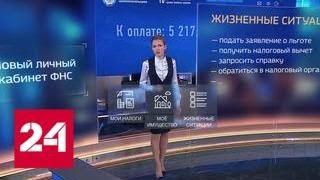 Кабинет налогоплательщика превратился в приложение для смартфонов - Россия 24