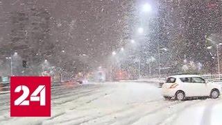 Чили накрыл аномальный снегопад