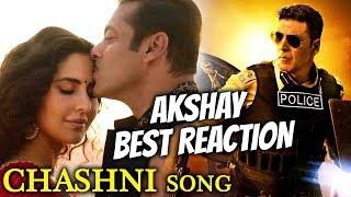 Akshay Kumar Best Reaction On Salman Khan And Katrina Kaif Chashni Song Bharat