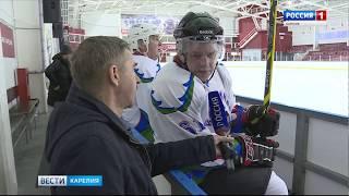 "Карельские медведи" обыграли финнов в хоккей
