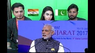 Pakistani reaction on |  Vibrant Gujarat Global Summit Highlights #2017 | Ab bus