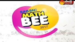 Sakshi Math Bee - 2017 || AP  Finals Category 3 - 11th February 2018