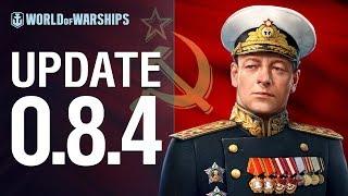 Dasha Presents Update 0.8.4 | World of Warships