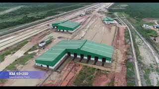 DSM MARCH 2021 Progress Video;Standard Gauge Railway Line From Dar Es Salaam to Morogoro Project