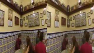 Рюмочная в Барселоне 3d sbs