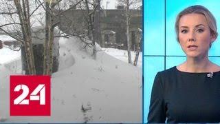 "Погода 24": на Камчатке из-за циклона закрыты аэропорты и отключился свет - Россия 24