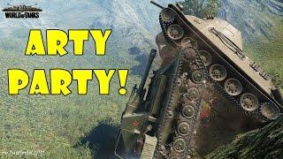 World of Tanks - Funny Moments | ARTY PARTY! #24
