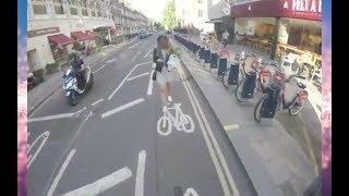 #53 Велосипедист против прохожих, нарезка приколов, смешные видео, новые приколы, Июнь 2018