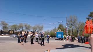 Трансляция акции «Минута молчания» в Оренбурге