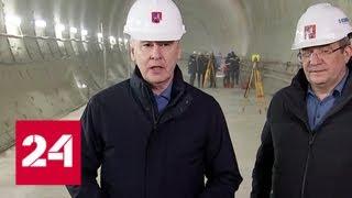 Строительство розовой ветки метро вышло на финишную прямую - Россия 24