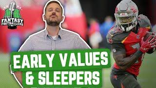 Fantasy Football 2020 - Early Sleepers & Values - Ep. #896