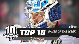 17/18 KHL Top 10 Saves for Week 10