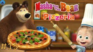 Masha And The Bear Pizzeria Game | Masha And The Bear Cartoons | Masha Bear Game | EP#14
