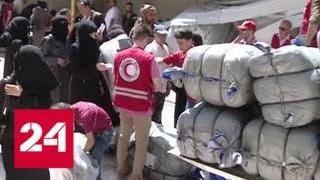 В Сирии надеются, что помощь от Франции - начало глобального гуманитарного процесса - Россия 24