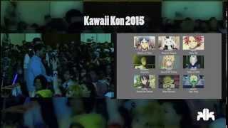 Kawaii Kon 2015 Ask an Anime Character - Audience Reactions!