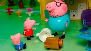 Свинка Пеппа новые серии - День наоборот!Мультики Для детей Новые серии 2016 года.Мультик из игрушек