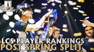 Updated LCS Player Rankings After the Spring Split | 2019 Lol esports