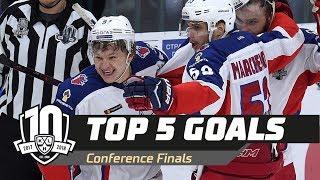 2018 Gagarin Cup Conference Finals Top 5 Goals