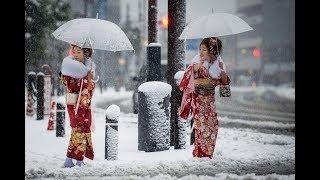 Сильные метели в Японии. Что произошло на нашей Планете. Что произошло в мире.