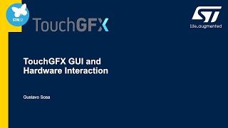 TouchGFX GUI and Hardware Interaction